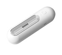 Eliminador De Olores De Refrigerador Reutilizable: Eliminador De Olores Desodorante De Refrigerador ABS De 5.71 Pulgadas, Purificador De Aire Recargable De Plata Dorada, Ahorro De Espacio Duradero Par