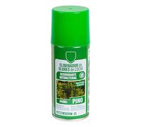 Eliminador de Olores para Coche 150ml - Desodorante Antibacterial de Descarga Única, Elimina Humedad y Olores - Ambientador Rápido para Climatizador y Habitáculo - Pino, 1 Unidad