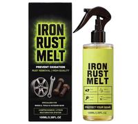 Eliminador de Óxido Automotriz en Spray | spray limpiador antióxido 100 mililitros | Quitahierro para el Coche | Para Ruedas Vehiculares, Metales, Tornillería, Parachoques, Herrajes, Herramientas y De