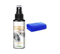 Eliminador de óxido y lubricante en spray | 50ml Restaurador Rápido - Spray Quitamanchas de Óxido | Para Camión, Sedán, SUV, Autocaravana, Reparaciones Garaje, Equipos Industriales, Accesorios del