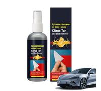 Eliminador de pegamento para coche, pintura de coche y limpiador de cristales, manchas fuertes y eliminadores de restos de pegamento, elimina sin esfuerzo el pegamento y los residuos de grasa de