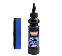 Eliminador De Película De Para Cristales Coche | Crema Limpiante Manchas De Agua 150g | Con Esponja Limpiadora Parabrisas,Detallado, Camión, Autocaravana, SUV, Faro, Espejo, Visera de Casco