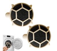 Eliminador de Pelo de Perro para lavandería - 2 Unidades, Limpiador de Pelusas con Diseño de Tortuga | Atrapa Pelos de Perro en la Colada | para Telas, Ropa de Cama, Sábanas y Secadoras