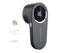 Eliminador de pelusas de tela liviano Eliminadores de pelusas convenientes con pantalla LED Afeitadoras de tela Eliminadores de pelusa efectivos para tela Cabezal cortador de acero inoxidable