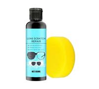Eliminador de Rayas para Gafas de Sol,Líquido de Reparación Vidrio 100ml para Gafas de Sol y Ópticas - Solución Portátil para Hombres Mujeres Adolescentes Amigos
