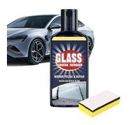 Eliminador de Rayones en Parabrisas | 120 ml Líquido Eliminador De Película De - con Esponja de Arañazos para Cristales de Coche,para Detallado de Película de en Espejos Retrovisores de Coc
