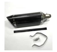 Eliminador de ruido 51MM Escape De Moto Muffler DB Killer Slip En 470MM 570MM Para AK550(C 470 mm)