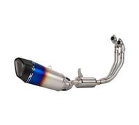 Eliminador de ruido Slip On Para Aprilia RS660 RS-660 Para Tuono 660 2021-2024 Escape De Motor Silenciador Delantero(C)