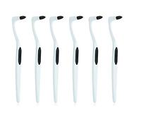 Eliminador de sarro profesional de limpieza de dientes, removedor de manchas de dientes, pulido de dientes, pulido de blanqueamiento dental, borrador de manchas de dientes, color blanco, 6 unidades