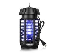 Eliminador eléctrico de Insectos para Exteriores e Interiores, exterminador de Mosquitos 4200 V 20 W, Potente Trampa para Moscas, Cobertura de 1/2 Acre, Mata Insectos Impermeable IPX4 para Patio