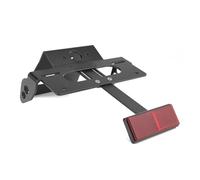 Eliminador Guardabarros para Grom MSX 125 2021-2025 Soporte para Marco Placa Matrícula Kit Eliminador Guardabarros Organizador Trasero para Motocicleta Soporte Matrícula Moto(B)