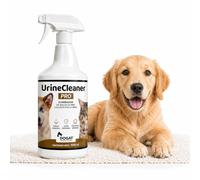 Eliminador Olor Orina Perro y Gato 1000 ml | Neutralizador Profesional de Malos Olores de Mascotas | Spray Limpiador Enzimático para Sofá, Suelo, Alfombra, Terraza y Césped Artificial