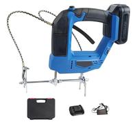 Eliminador Portátil Recargable para Abejas | Agitador Eléctrico de Mano Profesional | Agitador De Abejas Inalámbrico con Mango Antideslizante Y Clip De Nido De Tarjeta Especial (Blue, 1 Battery)