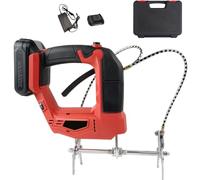 Eliminador Portátil Recargable para Abejas | Agitador Eléctrico de Mano Profesional | Agitador De Abejas Inalámbrico con Mango Antideslizante Y Clip De Nido De Tarjeta Especial (Red, 1 Battery)