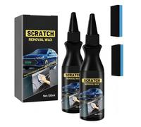 Eliminador Quitar Eayas Arañazos Coche Vehículos, Upgrade Car Scratch Remover Kit with Wipe Sponge, Car Polishing Wax Scratch Remover for Deep Scratches