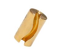 Eliminadores de tono de lobo estables con textura de latón adecuado para violonchelo en forma de S que garantiza estabilidad durante el uso musical. Amortiguadores de cuerda de violonch