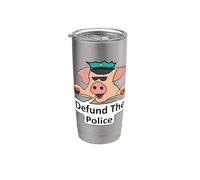 Eliminar fondos a la policía Vaso térmico de acero inoxidable de doble pared