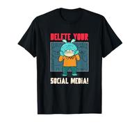 Eliminar su declaración de desintoxicación de Vida Digital analógica en Redes sociales Camiseta