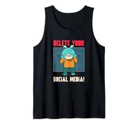Eliminar su declaración de desintoxicación de Vida Digital analógica en Redes sociales Camiseta sin Mangas