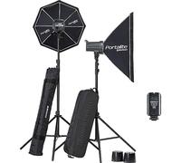 Elinchrom EL20839.2 - Equipo Completo Flash Estudio D-Lite RX 4/4 Softbox, Negro