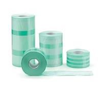 Eline - Rollos Fuelle para Esterilización por Vapor o ETO en Papel Kraft y Film Médico Soldadura Lateral Reforzada, Indicadores de Colores, Medidas 300 x 40 mm, 2 Rollos de 100 m