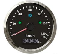 ELING GPS Velocímetro Odómetro 0-125km/h para Coche Camión Motocicleta ATV UTV 85MM