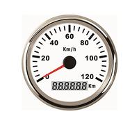 ELING GPS Velocímetro Odómetro 120KM/H para Auto Marine UTV 85mm 12V/24V con luz de fondo