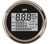 ELING Universal Digital GPS Velocímetro Speedo Gauge ODO COG TRIP Para Coche Moto Camión Yate Barco 3-3/8 pulgadas (85mm) 9-32V