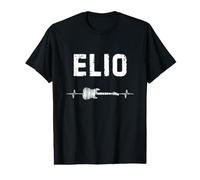 Elio Guitarra Latido del Corazón Música Guitarrista Camiseta gráfica económica