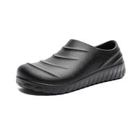 ELIOGN Zuecos Unisex - Zapatillas EVA ligeras para el diario, Negro , 40 EU