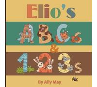 Elio's ABCs and 123s: Adorable Animal Alphabet and Numbers is a perfect gift for baby showers, birthdays, and holidays.