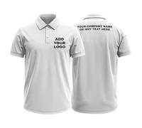 Eliphs Elips - Polos personalizados a granel, camisas polo personalizadas a granel, ropa de trabajo personalizada con logotipo, camisa unisex con cuello de mezcla de algodón, camisas negras impresas