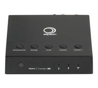 Elipson Connect 250 negro - Amplificador estéreo hi-fi integrado, Deezer, Qobuz, Tidal, D