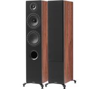 Elipson Prestige Facet II 14F nogal (lote de 2) - Altavoz de torre, 150 W, Bass-reflex, 6 ohm