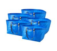 Ikea Bolsas eLisa grandes, 5 unidades, azul
