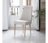 Elisa silla tapizada beige