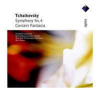 Elisabeth Leonskaja, Kurt Masur, Gewandhausorchester Leipzig & New York Philharmonic Orchestra - Tchaikovsky : Symphony No.4 & Concert Fantasia - Apex