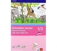 Elisabeth Naude Schreiben lernen Schritt für Schritt, viele Tiere he (Broschüre)