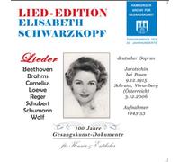 Elisabeth Schwarzkopf Lieder: Beethoven, Brahms, Cornelius, Loewe, Schubert, Recordings from 1943-53