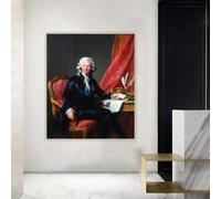 Élisabeth Vigée Le Brun "Charles Alexandre de Calonne" Impresión en lienzo Cuadro Cuadro Decoración de pared Decoración del hogar (70x90cm/Sin marco)