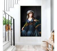 Élisabeth Vigée Le Brun "Skawronska", pintura estética en lienzo, póster, decoración de pared, decoración del hogar (50 x 70 cm/sin marco)