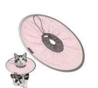 Elisabethanisches Halsband - Weicher Kätzchenkegel mit Verstellbarem Gummiband | Stoff Haustierhalsband für Katzen und Welpen | Leichter Schutzkegel gegen Lecken und Kratzen