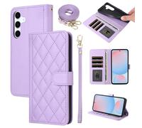 ELISORLI Funda para Samsung Galaxy S26 Plus S26 + 5G funda con banda tarjetero plegable monedero soporte accesorios S 26 + 26 + S26Plus 26S SM-S947U teléfono móvil fundas funda teléfono funda funda