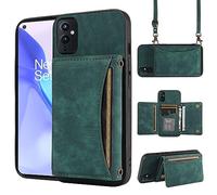 ELISORLI Funda para teléfono OnePlus 9 OnePlus9 5G con correa cruzada para el hombro y bolsillo de cuero para tarjetas de crédito, accesorios delgados, One Plus9 On 1 Plus 1plus One+ 1+ 1+9 Nine Girls
