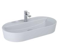 Elita Babette umywalka 81,5x41,5 cm owalna nablatowa stone matt RE040820017040