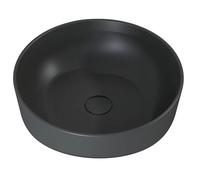 Elita Lorca lavabo 41.5x41.5 cm circular sobre encimera antracita RE040420046010