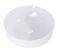 Elita Lorca lavabo 41.5x41.5 cm circular sobre encimera blanco RE040420048060