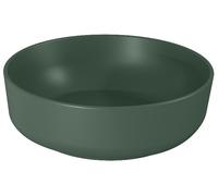 Elita Lorca lavabo 41.5x41.5 cm circular sobre encimera verde RE040420047010