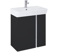 Elita Skye lavabo con mueble 60.5 cm negro RE020600127160