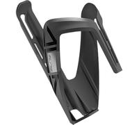 Elite ala Portabidón Negro Skin Soft Touch - Ligero Resistente FRP - Bicicleta Carretera MTB Gravel - Portabidon Ciclismo Universal